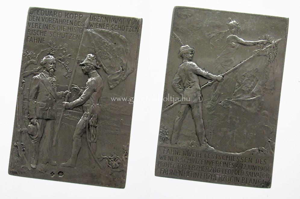 Franz Xaver Pawlik: B�csi L�v�sz Egylet z�sz��avat�si l�v�sz�nnep 1904